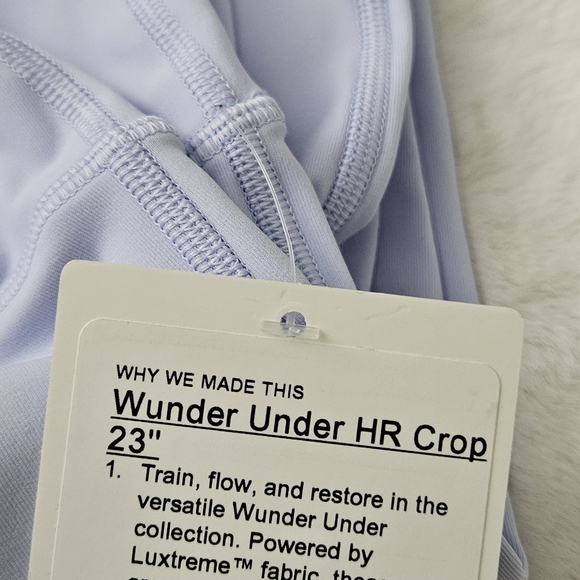 lululemon wunder under high rise crop 23" - Picture 5 of 9